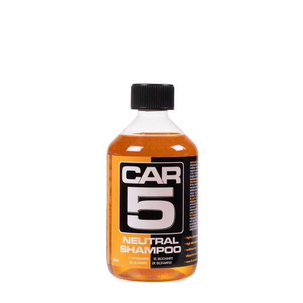 Autoshampoo CAR5 Shampoo - Neutraali, 500 ml