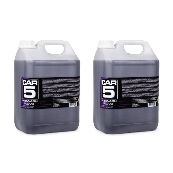 Esipesuaine CAR5 Prewash Foam - Vaahdotettava / Vahaturvallinen, 2 x 5000 ml