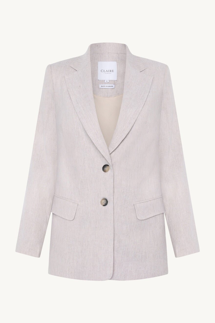 Claire, Naisten Bleiseri, Elora Blazer Hiekka