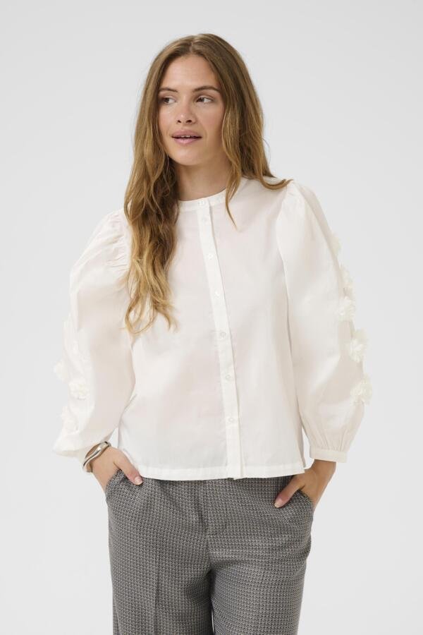 Culture naisten pusero, CUELNA ANTOINETT SHIRT Spring Gardenia