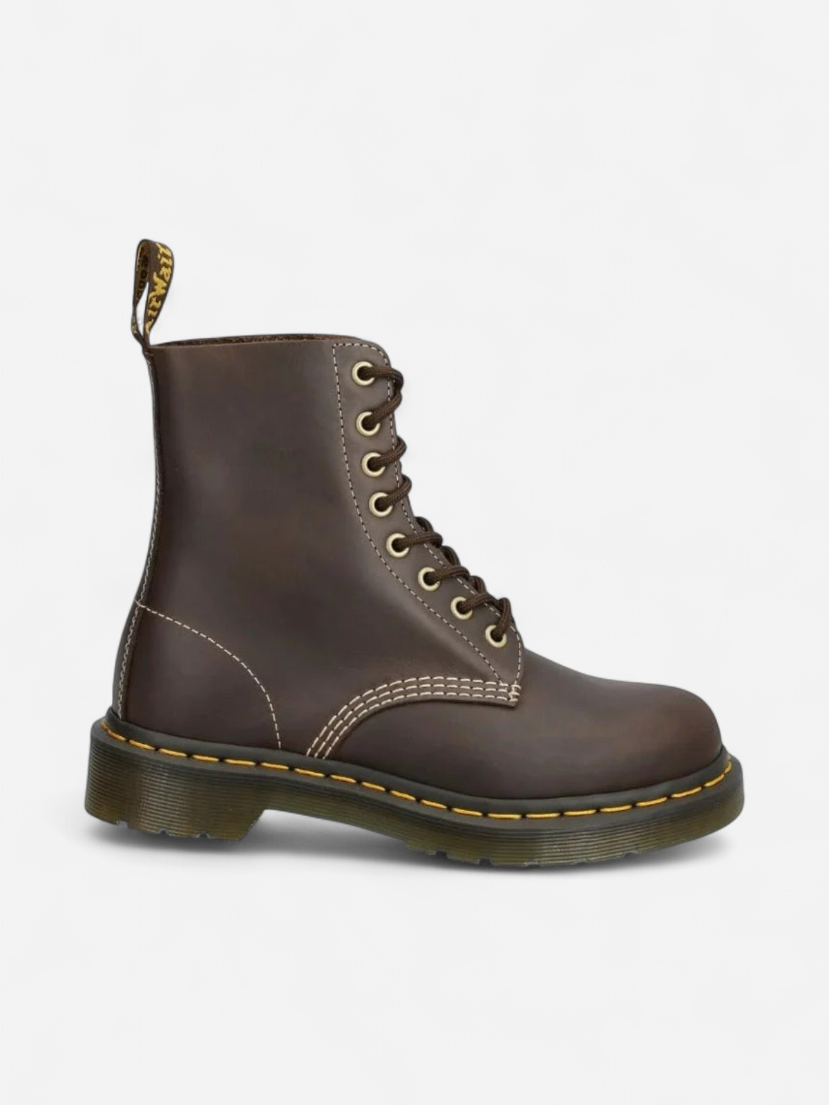 Dr. Martens kengät, 1460 Pascal Wyoming 8 Eye Boot Tummanruskea