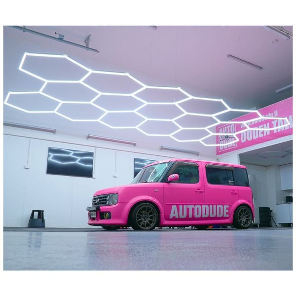 Hexagon-valo DR DIRT Garage Sky Gen2, 17 Grid System, 290 x 620 cm