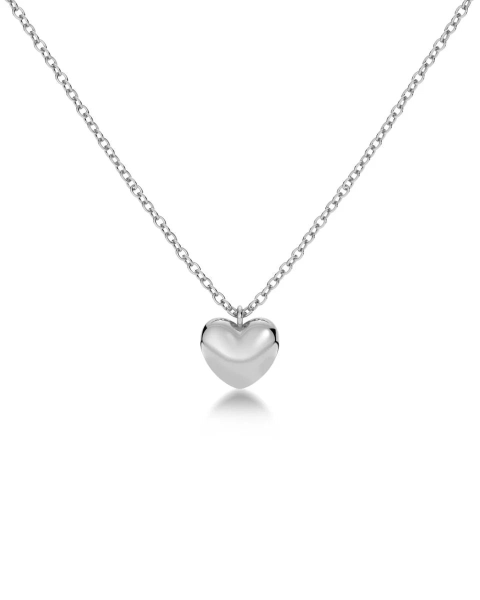 Edblad kaulakoru Barley Necklace Steel, Hopeanharmaa