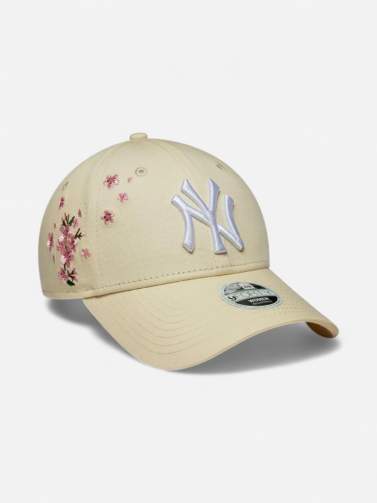 New Era naisten lippis Female Floral Icon 9FORTY, keltainen