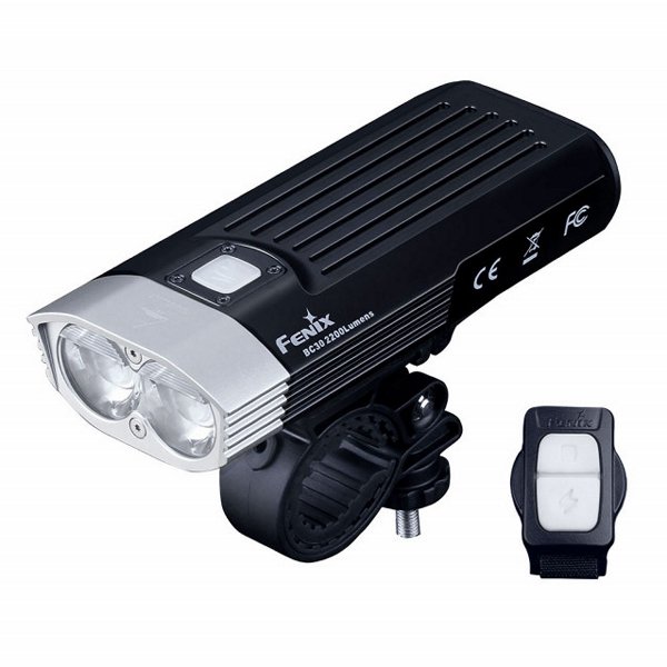 Pyöränvalo Fenix BC30 V2 - 2200 lm / Ladattava, Pelkkä valaisin