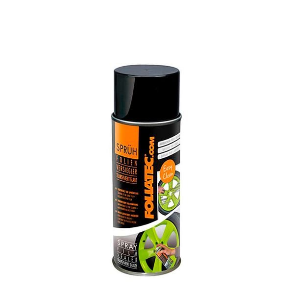 Kumimaalin suoja-aine Foliatec Spray Film Sealer, 400 ml, Glossy (kiiltävä)