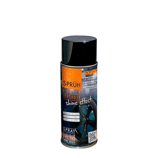 Kumimaalin suoja-aine Foliatec Spray Film Sealer, 400 ml, Shine Effect