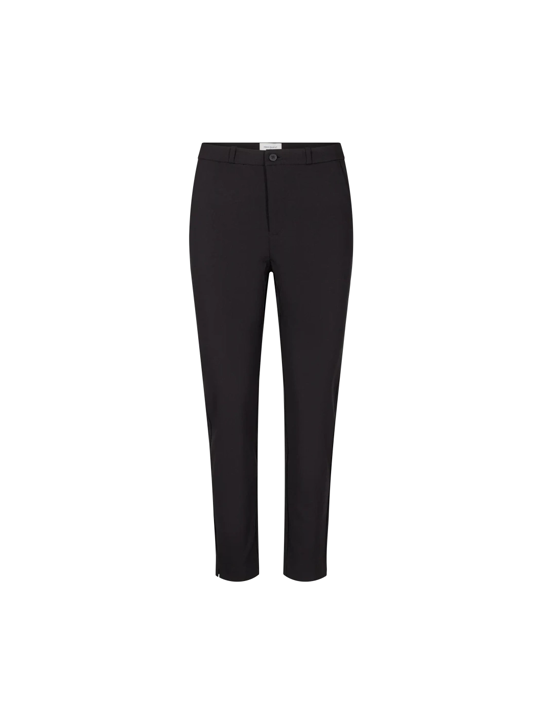 Freequent Naisten Housut, SOLVEJ ANKLE PANT Musta
