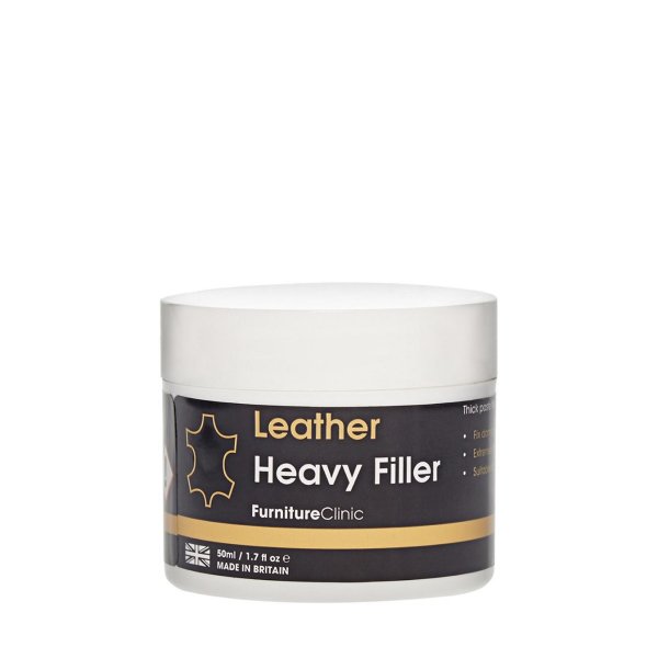 Nahkatäyte Furniture Clinic Heavy Filler, 50 ml, Valkoinen