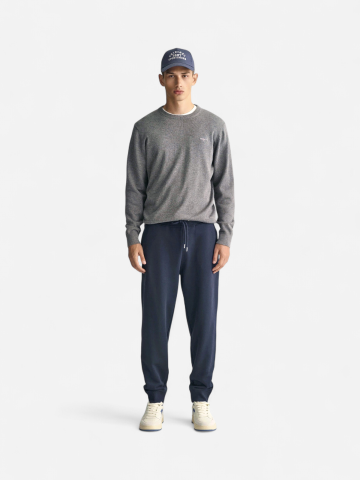 Gant miesten collegehousut Reg Shield Sweatpants, tummansininen