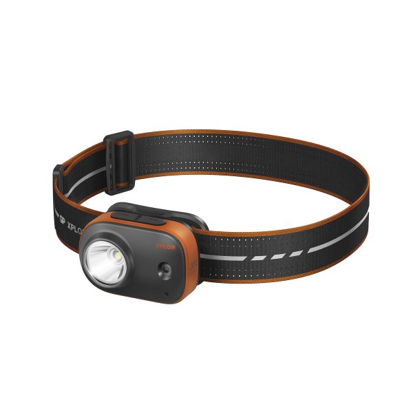 Otsalamppu GP Xplor PHR 16 - 300 lm / Ladattava