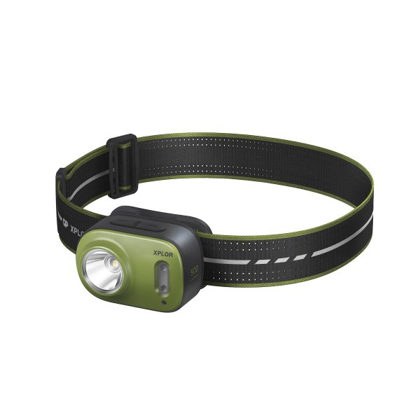Otsalamppu GP Xplor PHR 17 - 500 lm / Ladattava
