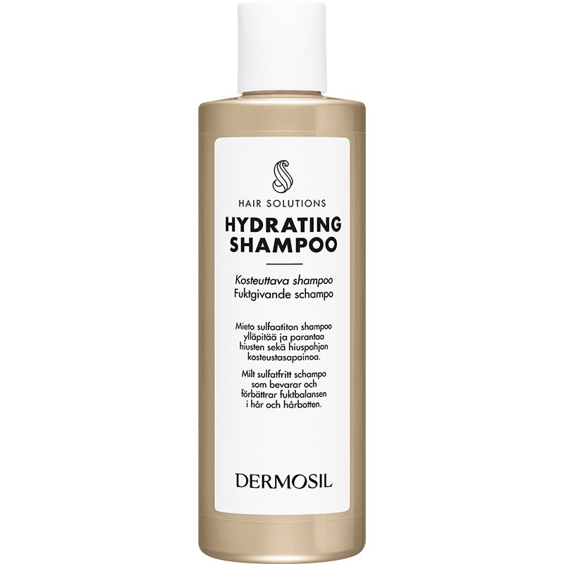 Kosteuttava shampoo - sulfaatiton shampoo, ravitsee ja kosteuttaa hiuksia tehden niistä vahvemmat ja elinvoimaiset