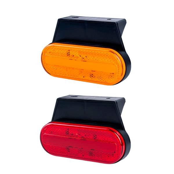 Huomiovalo / Äärivalo Horpol Marker Light - 12/24V / 1.4W / 120 mm, Oranssi