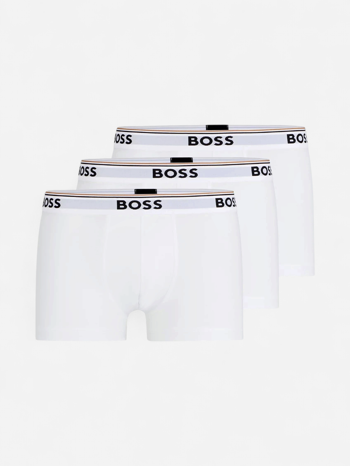 Hugo Boss Miesten Bokserit 3 P Power Valkoinen