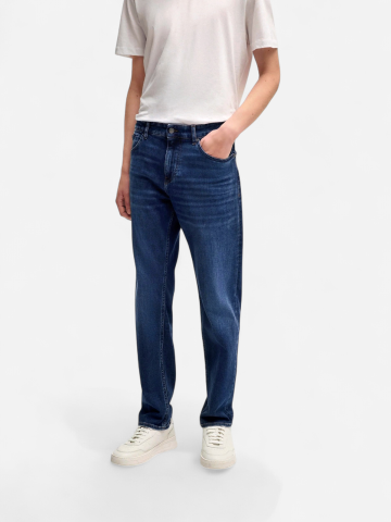 Hugo Boss Miesten Farkut, H-RE-MAINE Indigo