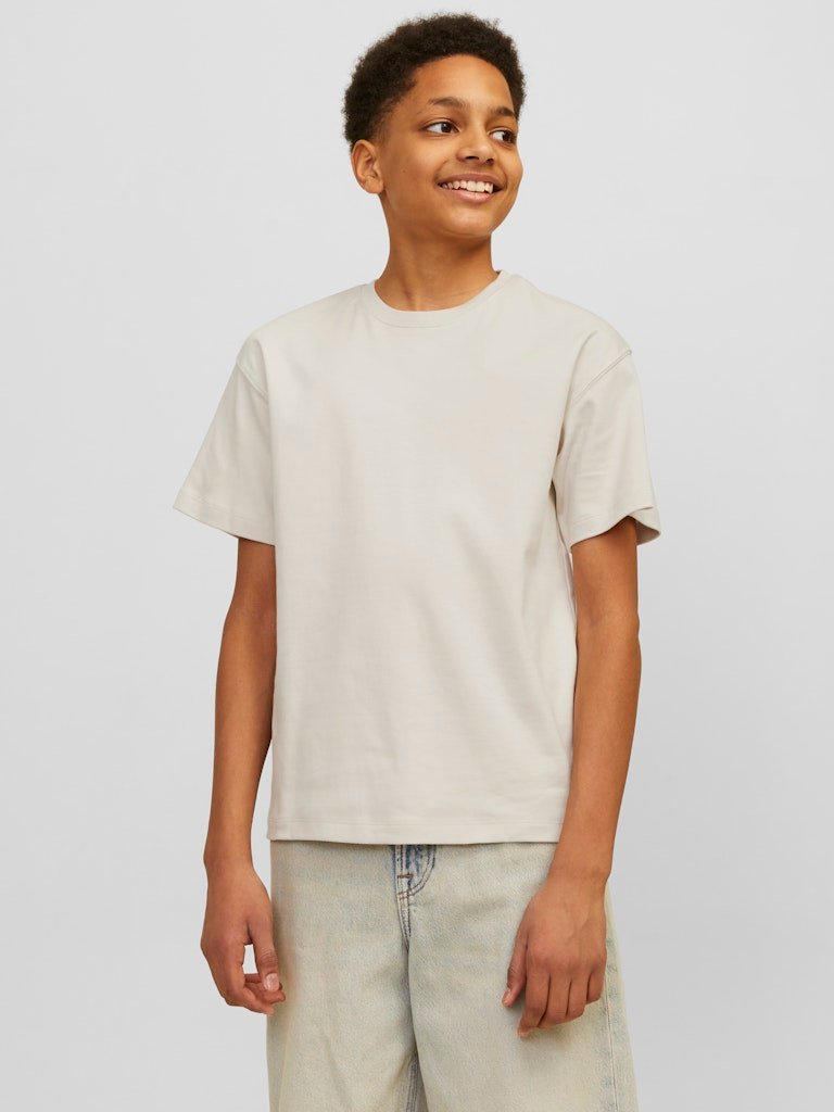 Jack and Jones junior t-paita, JJEURBAN EDGE TEE SS O-NECK NOOS JNR Beige