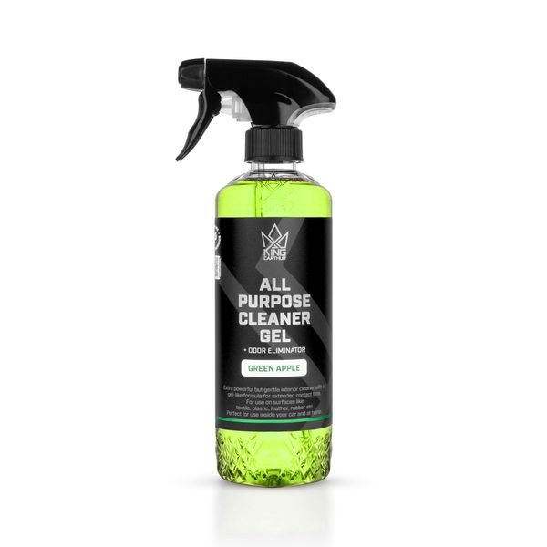 Sisätilojen puhdistusaine King Carthur APC GEL + Odor Eliminator Green Apple, 500 ml, 500 ml