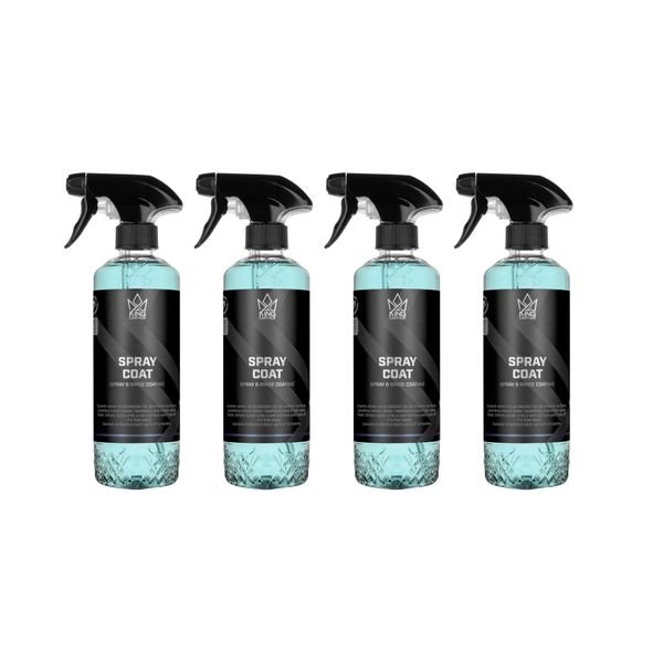 Sumutettava suoja-aine KING CARTHUR Spray Coat, 500 ml, 4 x 500 ml