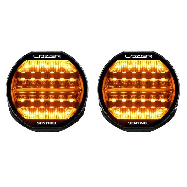Lisävalo Lazer Sentinel 9 Highline - Round / 23 cm / 130W / Ref. 12.5, 2 kpl