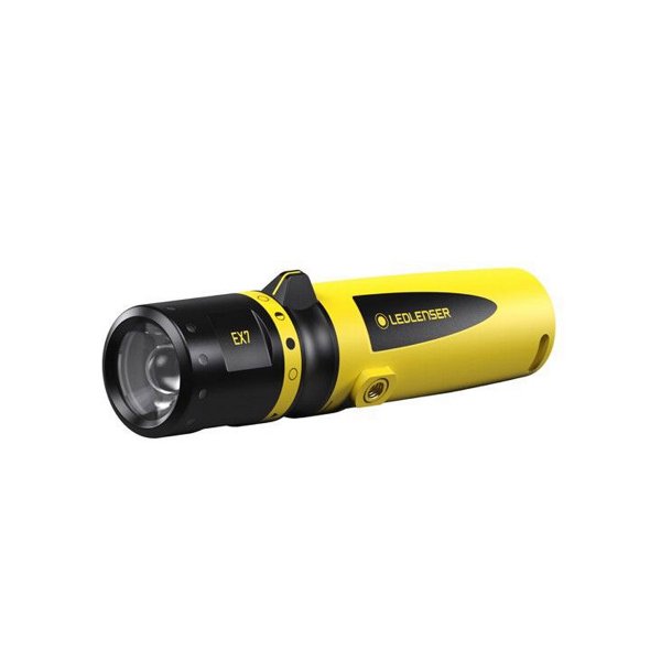 ATEX Taskulamppu Ledlenser EX7 - 200 lm / 16 cm / Paristokäyttöinen