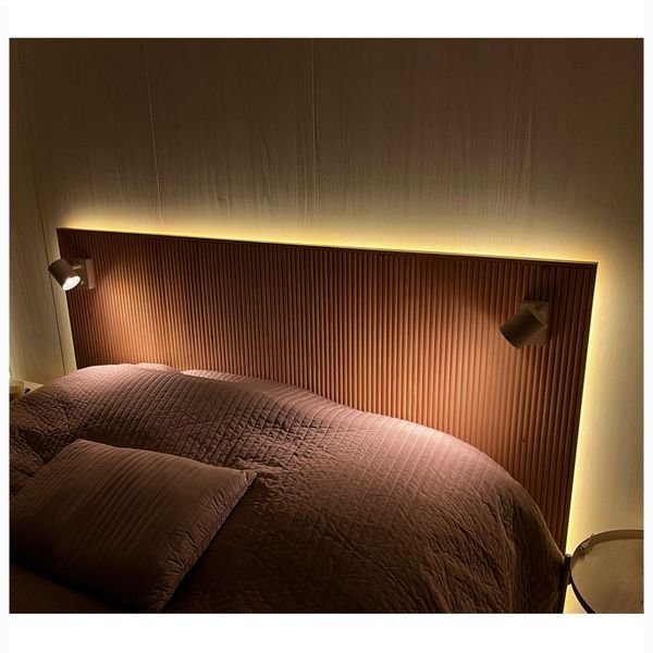 LED-nauhasetti sänkyyn AGGE - Täydellinen setti, 4000K / 500 cm