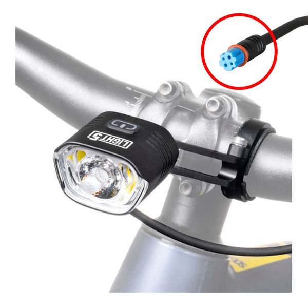 Sähköpyörän valo Light5 EB1000 - 1000 lm / Bosch, Pelkkä etuvalo (Performance CX Gen 4 Smart System BES3)