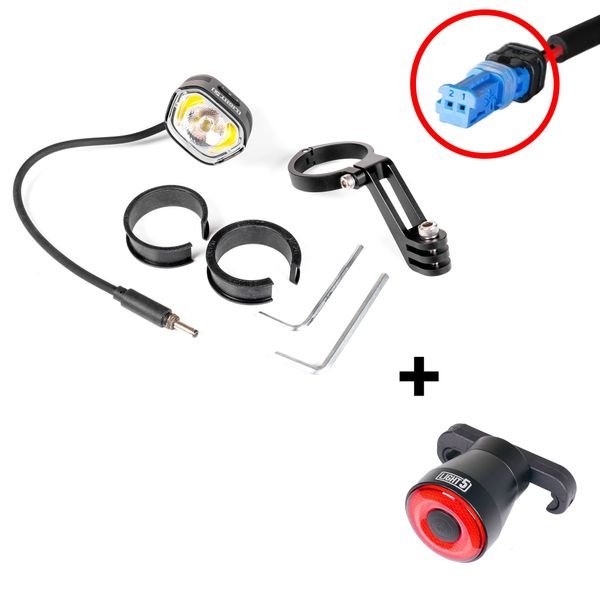 Sähköpyörän valo Light5 EB1000 - 1000 lm / Bosch, Etuvalo + Light5 Blip takavalo