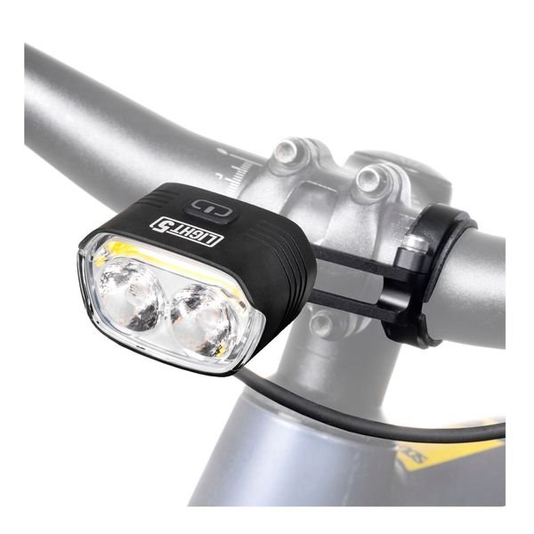 Sähköpyörän valo Light5 EB2000 - 2000 lm / Shimano-yhteensopiva, Pelkkä etuvalo