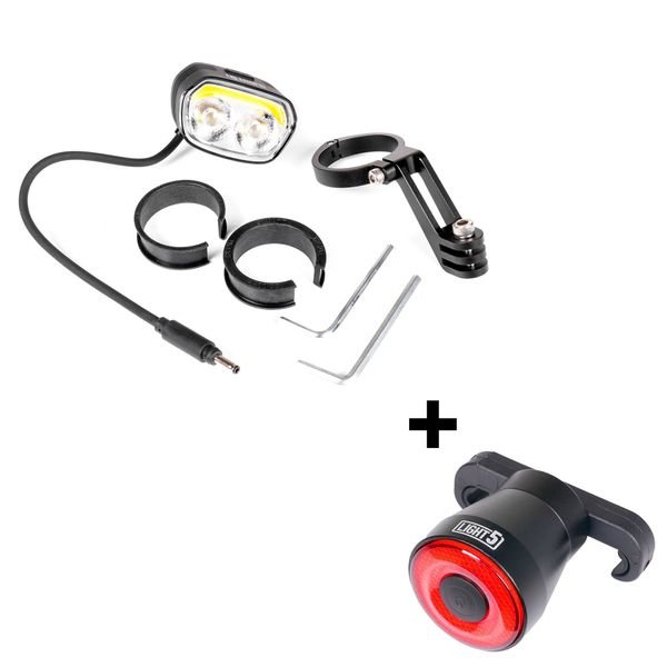 Sähköpyörän valo Light5 EB2000 - 2000 lm / Bosch, Etuvalo + Light5 Blip takavalo, Performance Line CX / Gen2 / Gen3