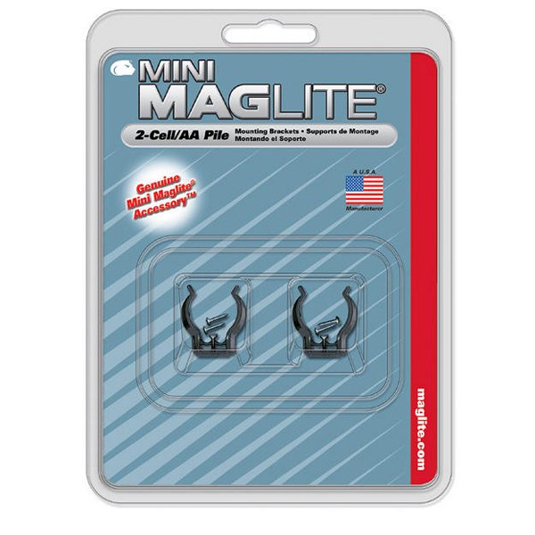 Maglite AA ym. seinäkiinnikepari
