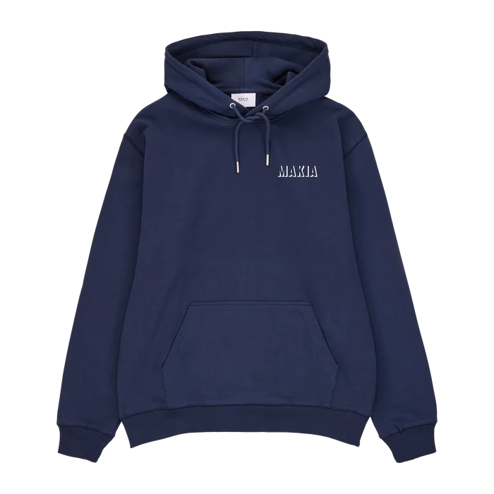 Makia miesten huppari, Shadow Hooded Sweatshirt Tummansininen