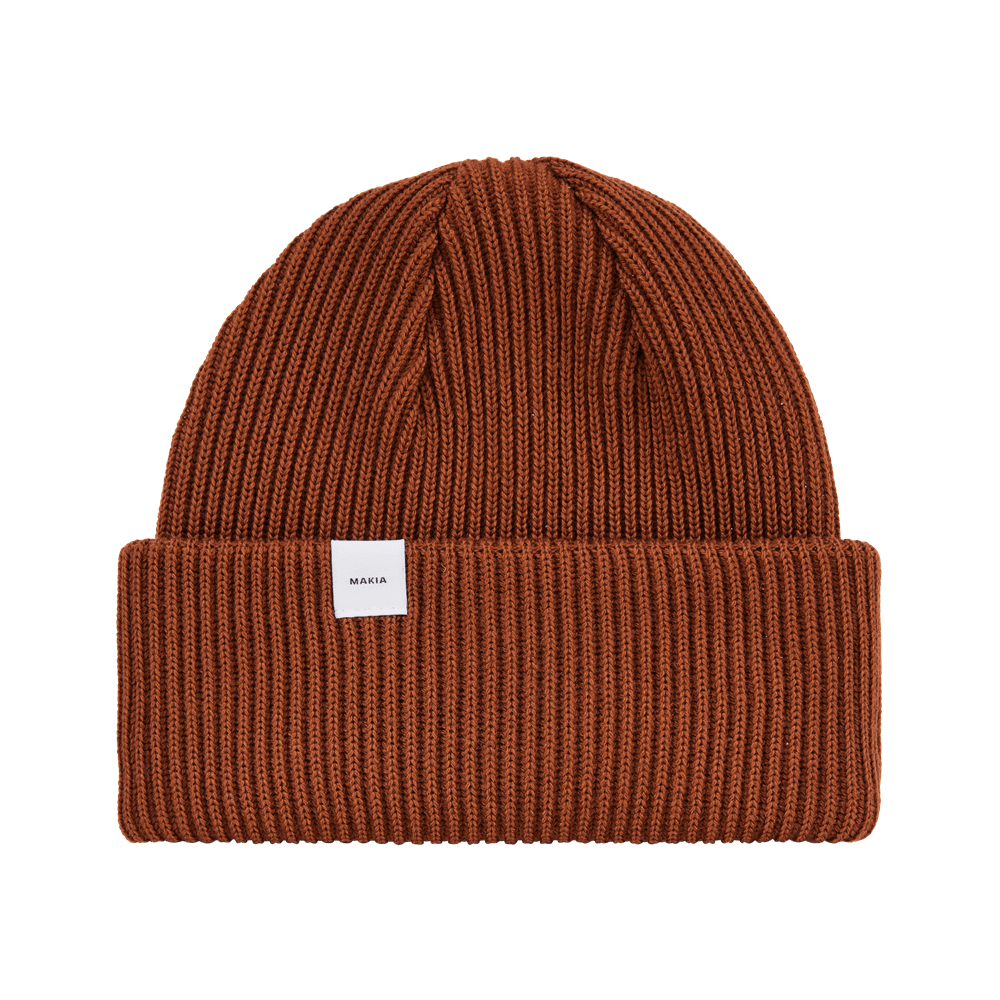 Makia Miesten Pipo, MERINO CAP Poltettu Oranssi