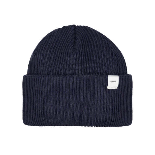 Makia Miesten Pipo, MERINO CAP Tummansininen