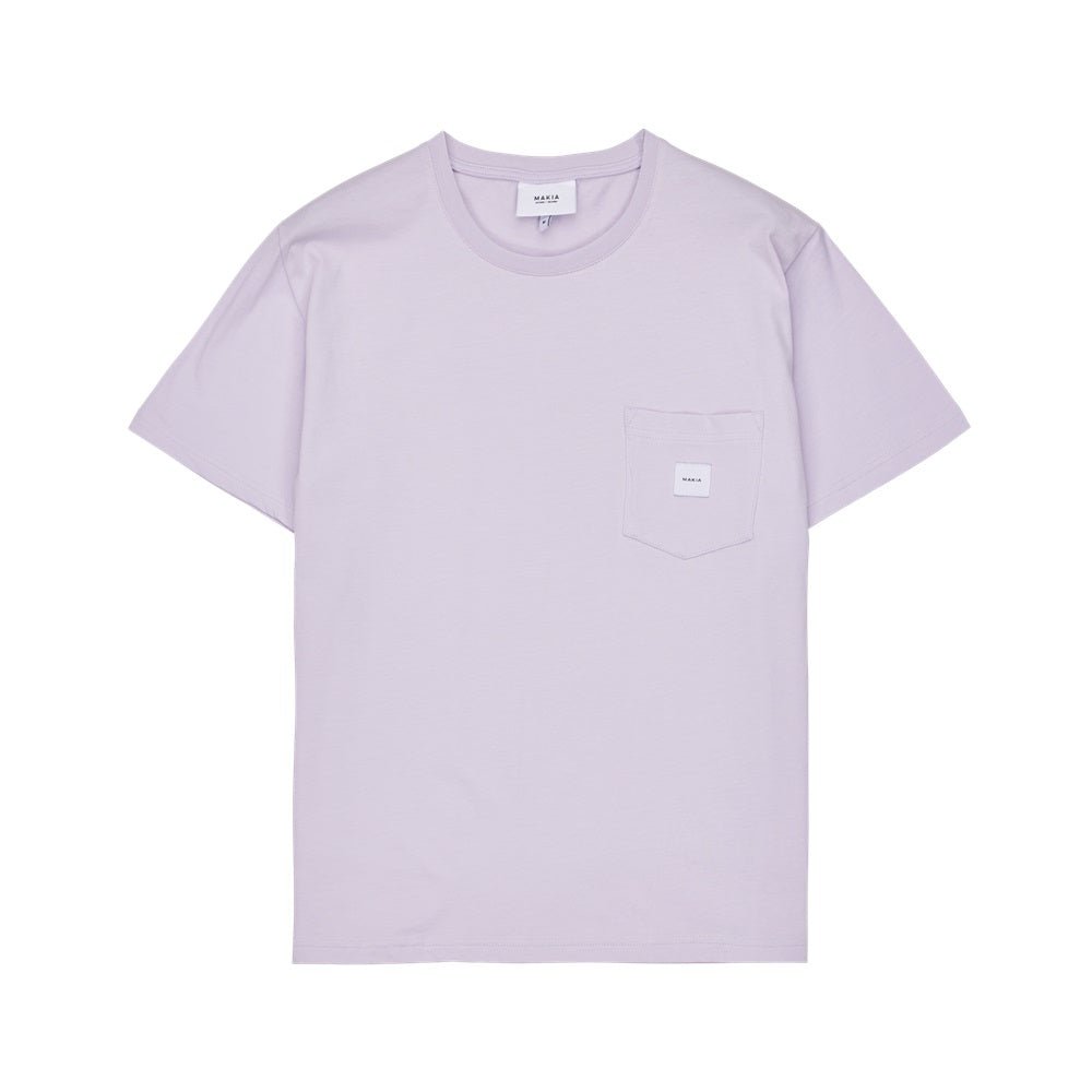 Makia Miesten T-paita, Square Pocket T-Shirt Violetti, Lila