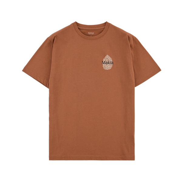 Makia unisex t-paita, CONES T-SHIRT Poltettu Oranssi