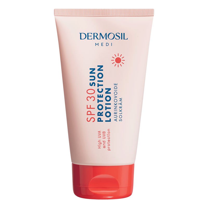 Sensitive aurinkovoide SPF 30 - kevyt ja hajustamaton aurinkovoide herkälle iholle ja lapsille