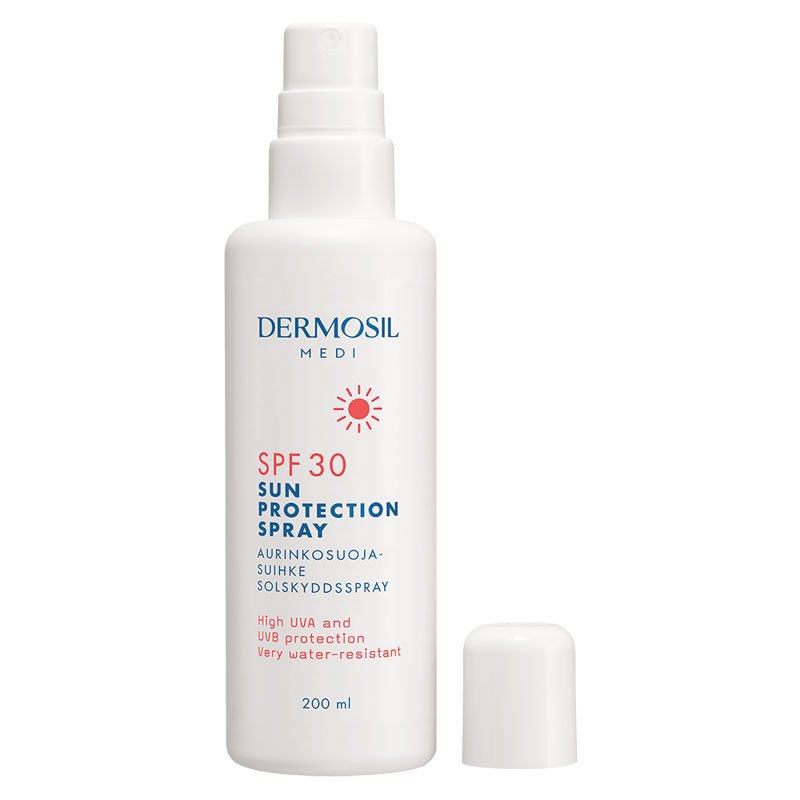 Aurinkosuojasuihke SPF 30 - SPF 30, Erittäin vedenkestävä, Helposti levittyvä suihke