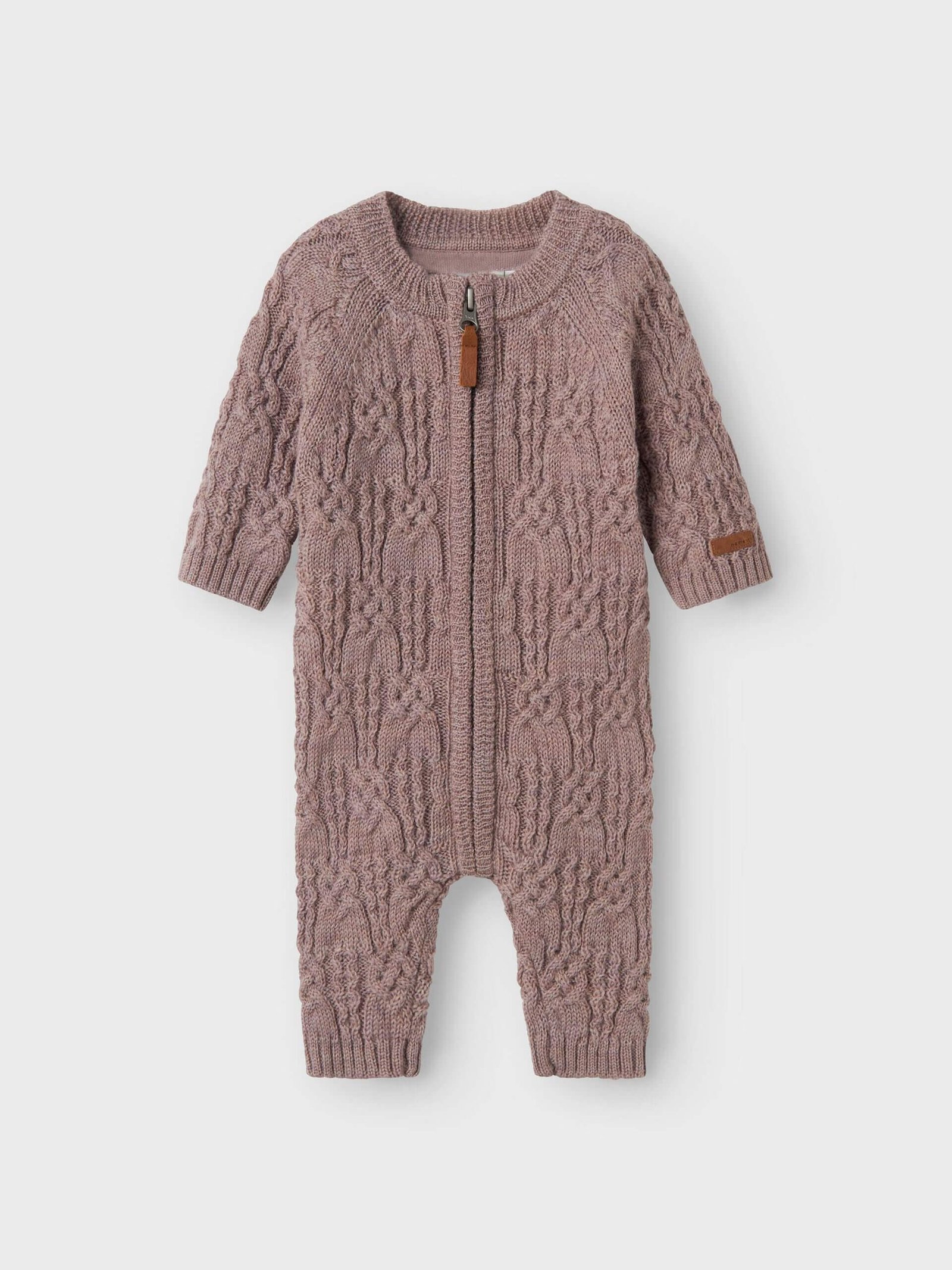 Name It Lasten haalari, NBFWRILLA WOOL LS KNIT SUIT Beige