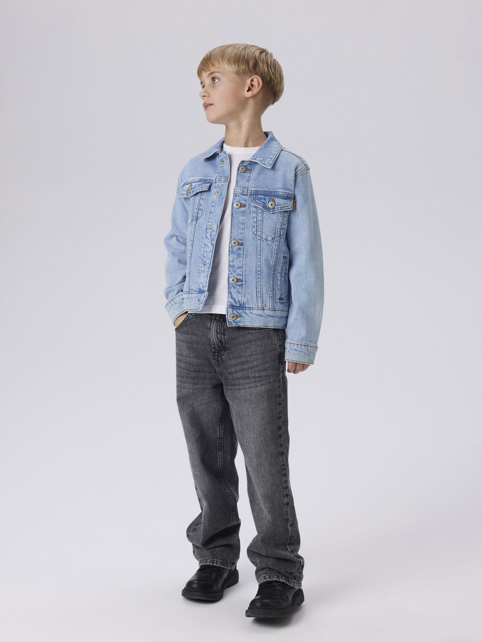 Name It lasten farkkutakki, NKMJAGGER DENIM JACKET Vaaleansininen