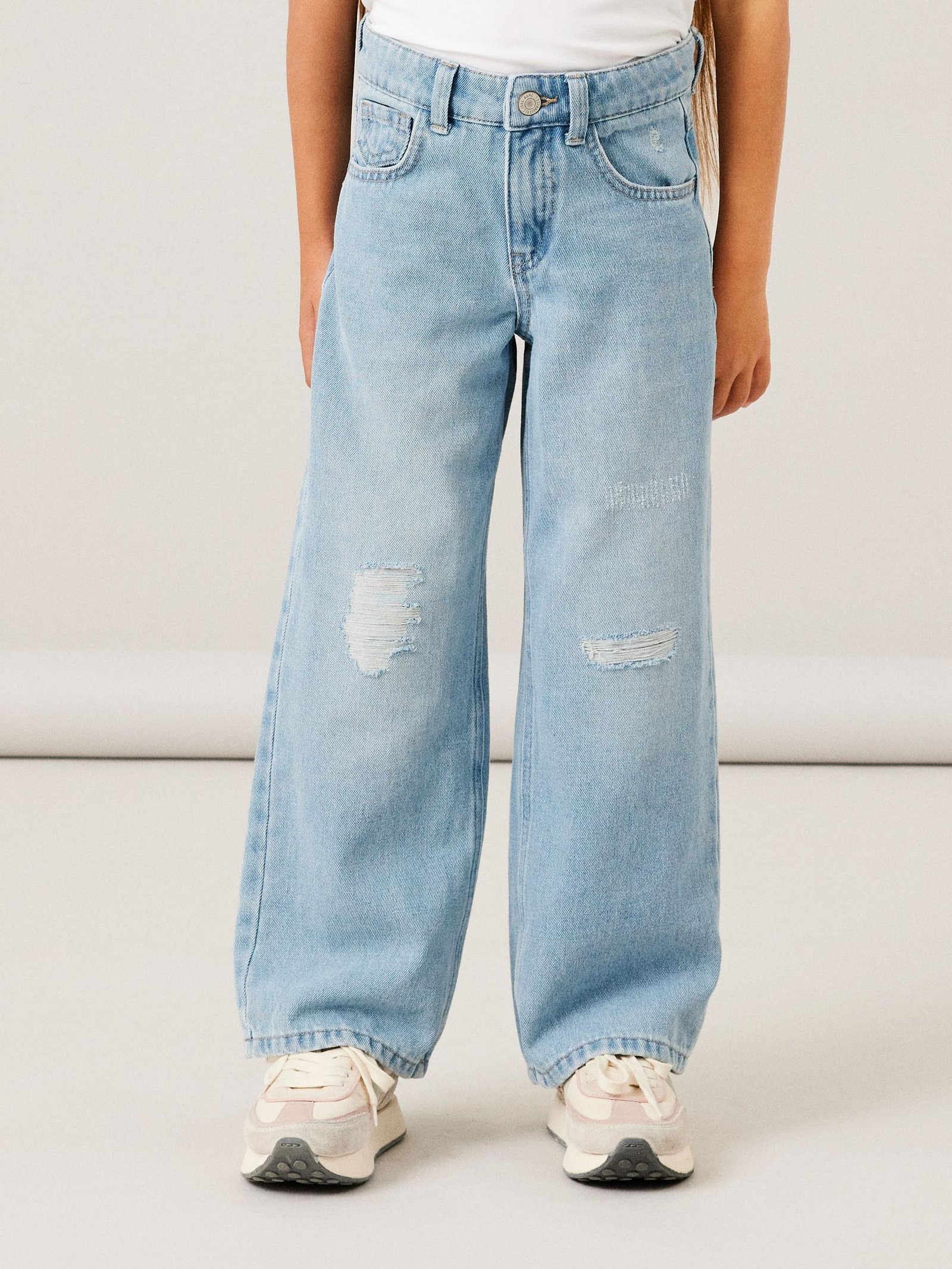 Name It, Lasten Farkut, Rose Hw Wide Jeans Vaaleansininen