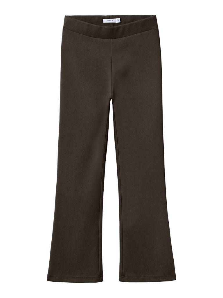 Name It Lasten Housut, NKFFRIKKALI BOOTCUT PANTS Tummanruskea