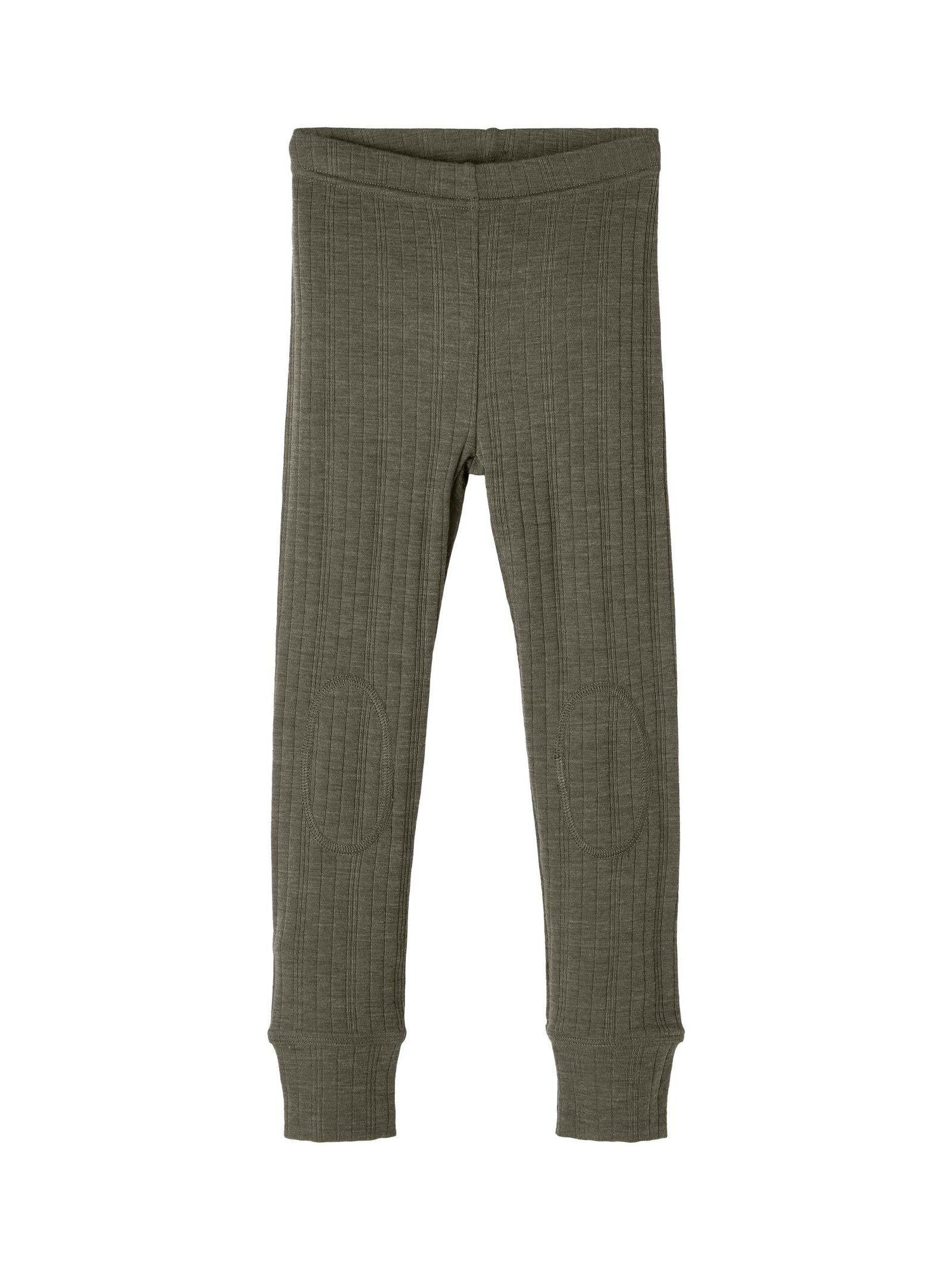 Name It Lasten Merinovilla Välihousut NMMWANG WOOL NEEDLE LONGJOHN NOOS Tummanvihreä