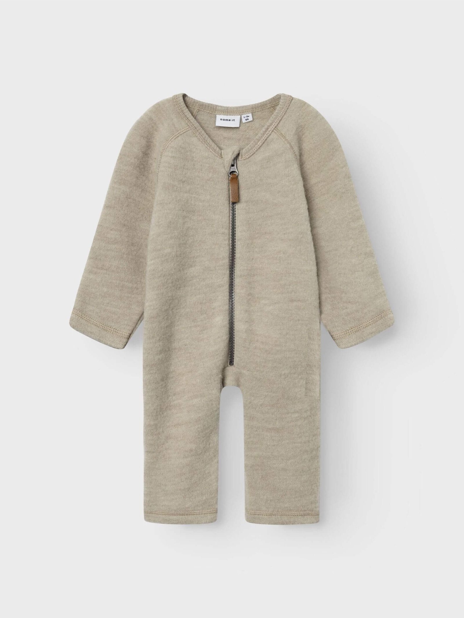 Name It Lasten merinovillahaalari, WOOL SUIT Beige