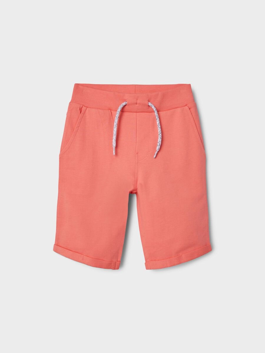 Name It Lasten Shortsit NKMVERMO LONG SWE SHORTS UNB Persikka