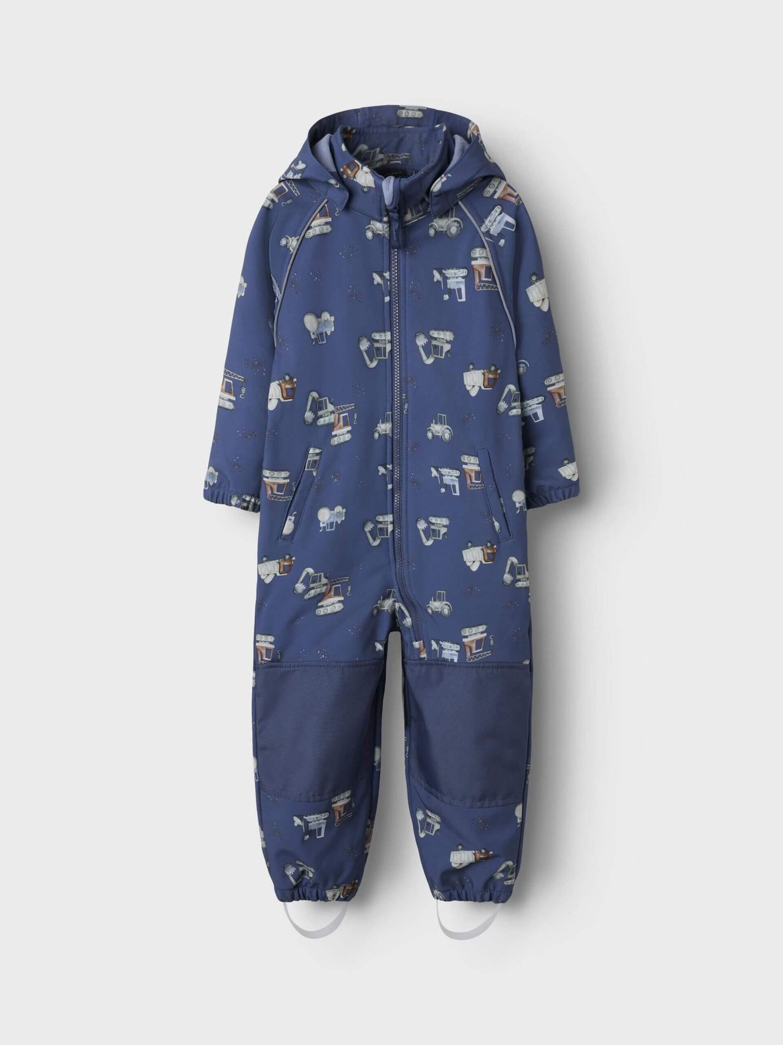 Name It lasten softshell haalari, NMMALFA08 SOFTSHELL SUIT Sininen