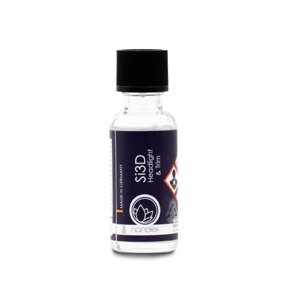 Ajovaloumpioiden pinnoite Nanolex Si3D Headlight & Trim, 30 ml