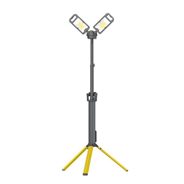 Akkukäyttöinen työmaavalo NightSearcher Tower Pro-5K, 5000 lm