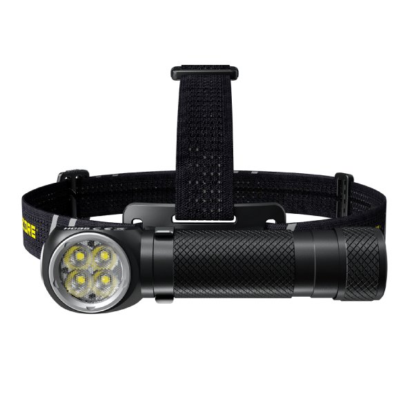 Otsalamppu Nitecore HC35 - 2700 lm / Ladattava/Paristokäyttöinen, Perussetti (valaisin, akku, latausjohto, otsapanta)