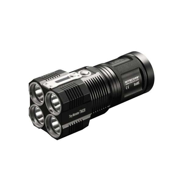 Hakuvalo Nitecore TM28 - 6000 lm / 142 mm / Ladattava, Pelkkä valaisin